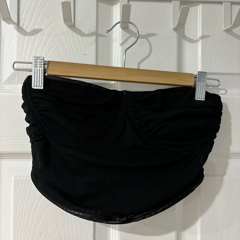 Black princess Polly tube top